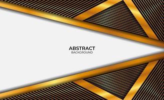 Design Luxury Gold And Black Background vector