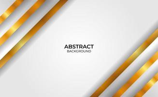 Elegant geometric gold and gray design vector
