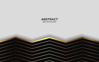 Abstract Design Background Gold And Black vector