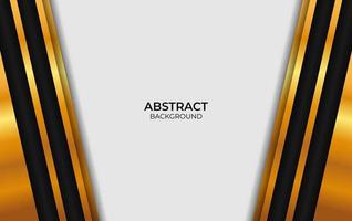 Abstract Background Luxury Black And Gold vector