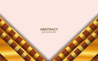 Luxury Brown And Gold Background vector