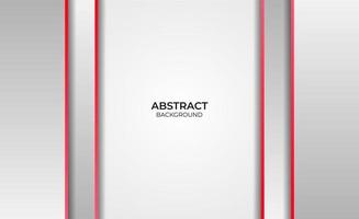 Abstract Design Red And White Background vector