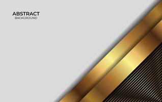 Abstract Background Gold And Black vector