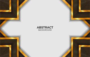 Design Black And Gold Abstract Background vector