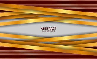 Design Luxury Style Background Red And Gold vector