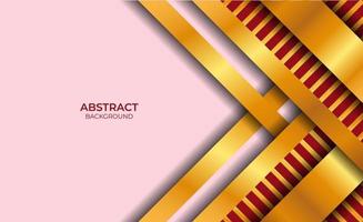 Background Abstract Red And Gold Design vector