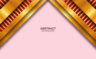 Background Design Red And Gold Abstract vector