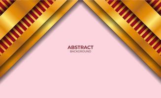 Background Design Red And Gold Abstract vector