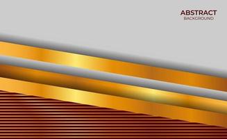 Luxury Design Red And Gold Style Background vector