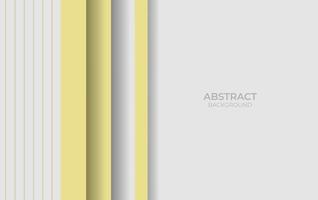 diseño abstracto blanco y amarillo vector