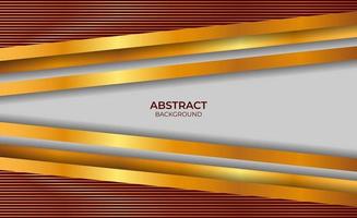 Luxury Style Background Red And Gold vector