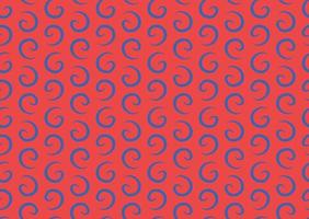 Vector texture background, seamless pattern. Hand drawn, red, blue colors.