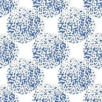 Vector seamless texture background pattern. Hand drawn, blue, white colors.