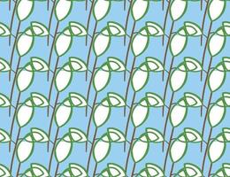 Vector texture background, seamless pattern. Hand drawn, blue, green, brown, white colors.