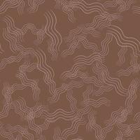 Vector seamless texture background pattern. Hand drawn, brown colors.