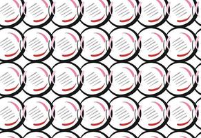 Vector texture background, seamless pattern. Hand drawn, black, red, pink, grey, white colors.