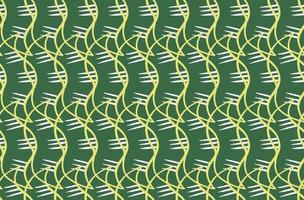 Vector texture background, seamless pattern. Hand drawn, green, yellow, white colors.