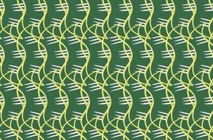 Vector texture background, seamless pattern. Hand drawn, green, yellow, white colors.