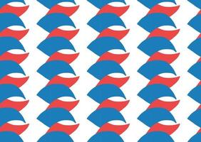 Vector texture background, seamless pattern. Hand drawn, blue, red, white colors.