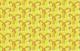 Vector texture background, seamless pattern. Hand drawn, yellow, red, white colors.