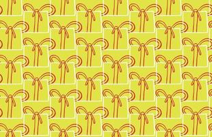 Vector texture background, seamless pattern. Hand drawn, yellow, red, white colors.