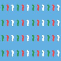 Vector seamless texture background pattern. Hand drawn, blue, green, white, red colors.