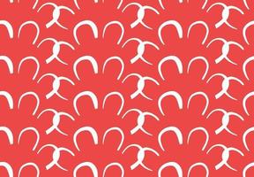 Vector texture background, seamless pattern. Hand drawn, red, white colors.