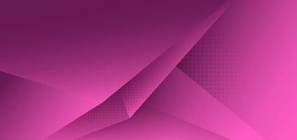 Abstract pink polygon triangle gradient background with shadow and space for your text. vector