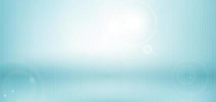 Abstract blue blurred nature background with sunlight. vector