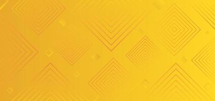 Abstract modern trendy background yellow gradient color square elements. vector