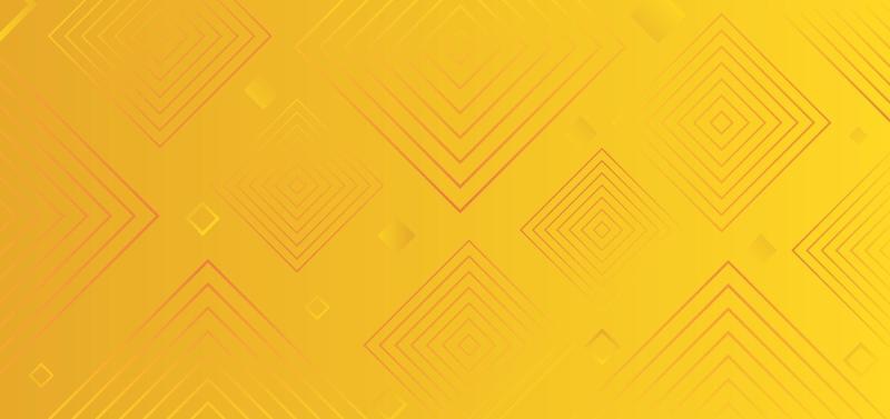 Abstract modern trendy background yellow gradient color square elements.