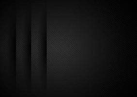 Abstract modern black paper layers overlap dimension background space for your text. vector