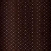 Abstract golden square lines grid with circles pattern on brown metallic background luxury style. vector