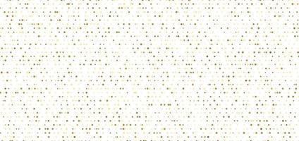 Abstract small gold dots seamless pattern on white background. vector