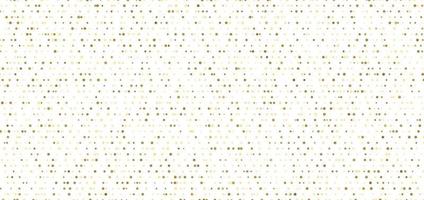 Abstract small gold dots seamless pattern on white background. vector