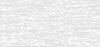 Abstract black horizontal dashed lines seamless pattern on white background vector