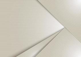 Abstract white shiny layer diagonal with stripes lines texture background vector