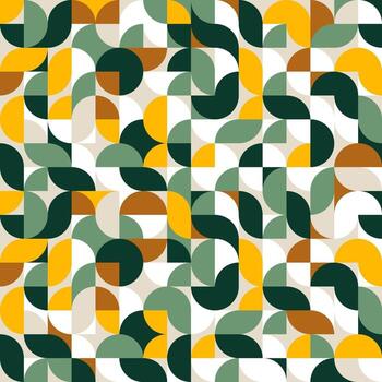 Abstract geometric shape pattern background. vector
