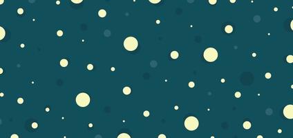 Blue dots pattern background, Geometric circles dotted polka dot print for textile, scrapbook paper, wallpaper, etc. vector