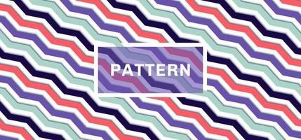 3D chevron pattern background and texture vector