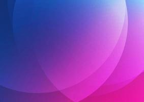 Abstract blue and pink gradient circle shape smooth light background vector