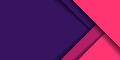 Banner web abstract background geometric stripes vibrant color overlapping layer with shadow and space for your text vector