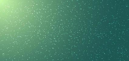 Abstract dotted pattern splash with light on green gradient background and spray texture vector