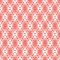 Plaid tartan coral pattern vector