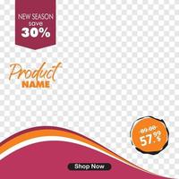 Modern Sale Banner. Eps 10 vector