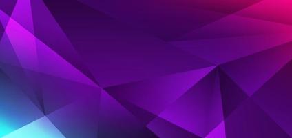 Abstract modern blue, pink, purple low polygon gradient geometric background and texture vector