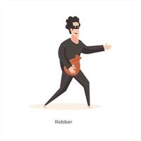 Robber or Thief Avatar vector