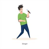 Young Male Singer