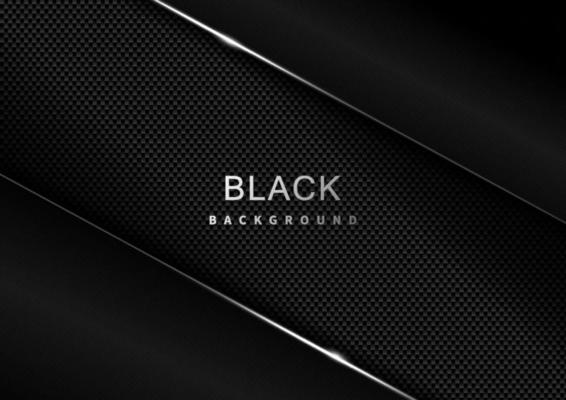 Abstract black and dark diagonal on carbon fiber texture and copy space on dark background.