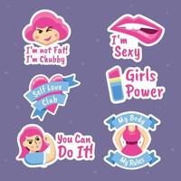 Women's Day Sticker vector